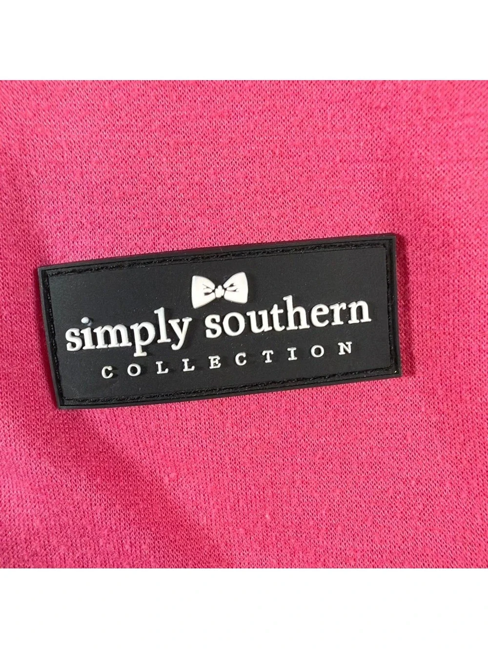 Simply Southern Women’s Pink Cowl Neck Sweatshirt Pullover Cotton Casual